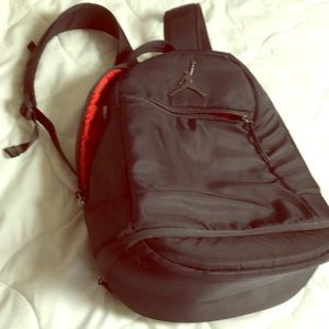 Jordan gym backpack. Black/Red